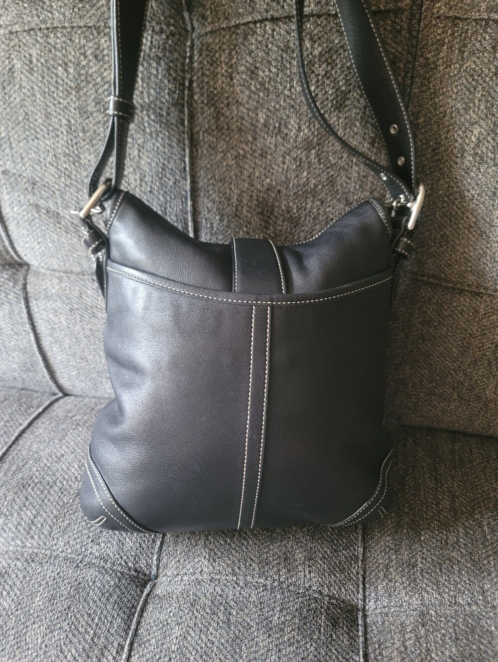 Coach Soho Vintage Leather Hobo Bag 2004 Y2K - Picture 13 of 16